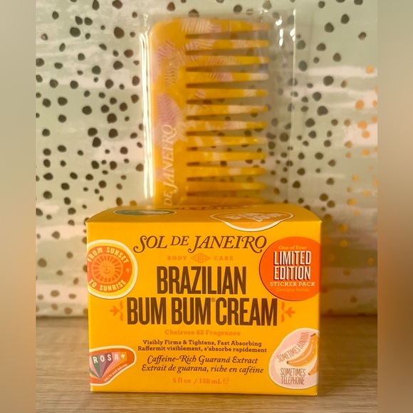 FIRM PRICE Sol de Janeiro Brazilian Bum Bum Cream Limited Edition Packaging - Picture 1 of 3